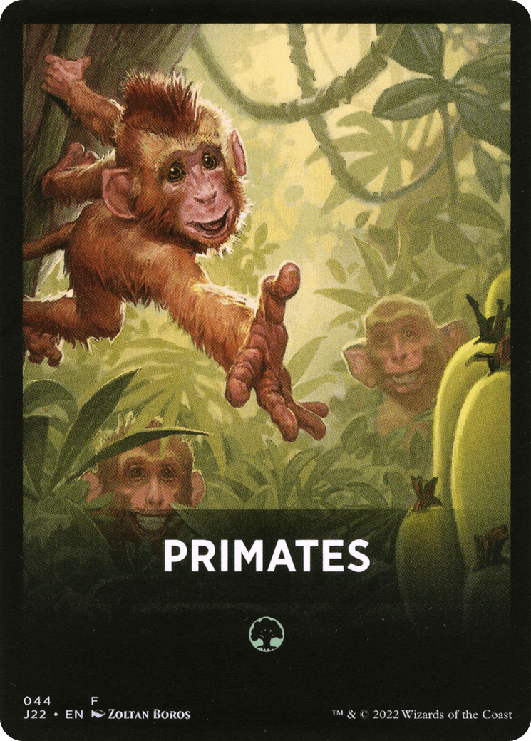 Primates Theme Card [Jumpstart 2022 Front Cards] - La Boîte Mystère ( The Mystery Box)