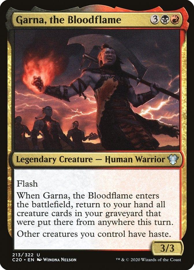 Garna, the Bloodflame [Commander 2020] - La Boîte Mystère ( The Mystery Box)