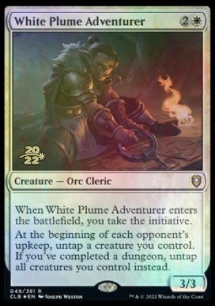 White Plume Adventurer [Commander Legends: Battle for Baldur's Gate Prerelease Promos] - La Boîte Mystère ( The Mystery Box)
