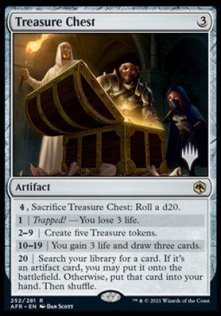 Treasure Chest (Promo Pack) [Dungeons & Dragons: Adventures in the Forgotten Realms Promos] - La Boîte Mystère ( The Mystery Box)