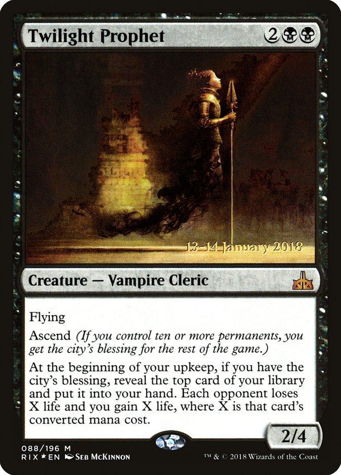 Twilight Prophet [Rivals of Ixalan Prerelease Promos] - La Boîte Mystère ( The Mystery Box)