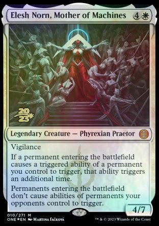 Elesh Norn, Mother of Machines [Phyrexia: All Will Be One Prerelease Promos] - La Boîte Mystère ( The Mystery Box)