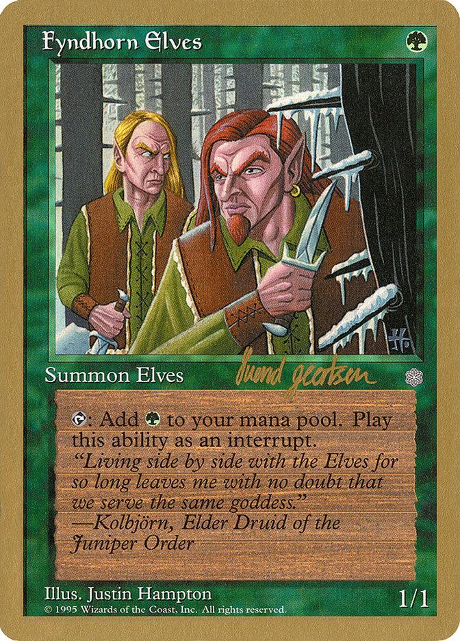 Fyndhorn Elves (Svend Geertsen) [World Championship Decks 1997] - La Boîte Mystère ( The Mystery Box)