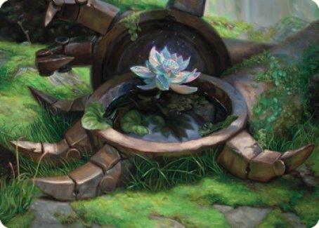 Timeless Lotus Art Card [Dominaria United Art Series] - La Boîte Mystère ( The Mystery Box)