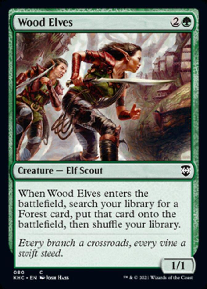 Wood Elves [Kaldheim Commander] - La Boîte Mystère ( The Mystery Box)