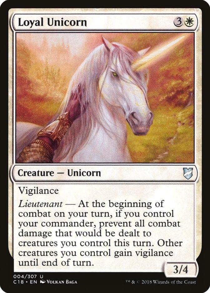 Loyal Unicorn [Commander 2018] - La Boîte Mystère ( The Mystery Box)