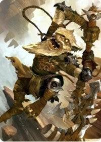 Teeterpeak Ambusher Art Card [Zendikar Rising Art Series] - La Boîte Mystère ( The Mystery Box)