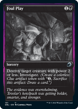 Foul Play [Innistrad: Double Feature] - La Boîte Mystère ( The Mystery Box)
