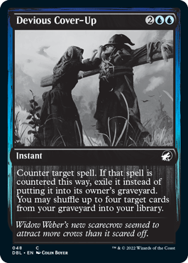Devious Cover-Up [Innistrad: Double Feature] - La Boîte Mystère ( The Mystery Box)