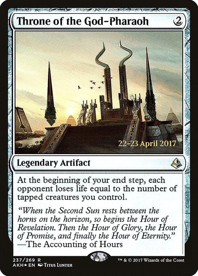 Throne of the God-Pharaoh [Amonkhet Prerelease Promos] - La Boîte Mystère ( The Mystery Box)