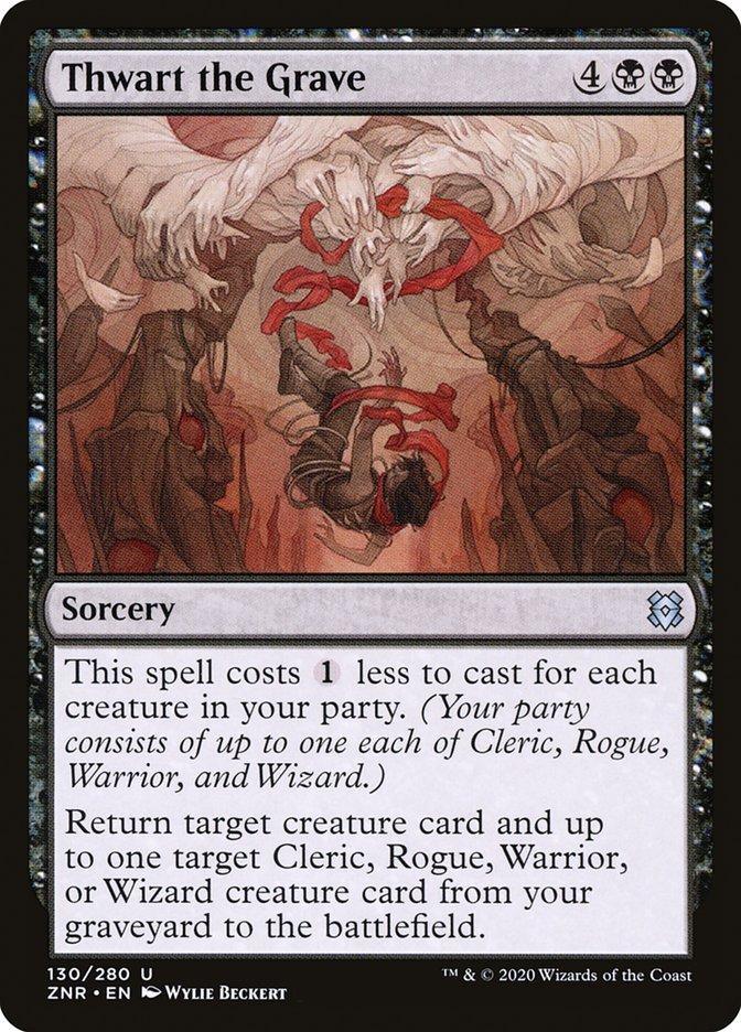 Thwart the Grave [Zendikar Rising] - La Boîte Mystère ( The Mystery Box)