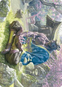 Kosei, Penitent Warlord Art Card [Kamigawa: Neon Dynasty Art Series] - La Boîte Mystère ( The Mystery Box)