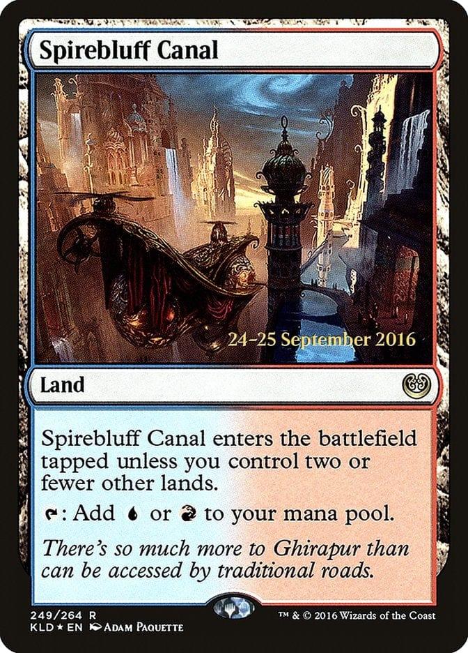 Spirebluff Canal [Kaladesh Prerelease Promos] - La Boîte Mystère ( The Mystery Box)