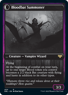 Voldaren Bloodcaster // Bloodbat Summoner [Innistrad: Double Feature] - La Boîte Mystère ( The Mystery Box)