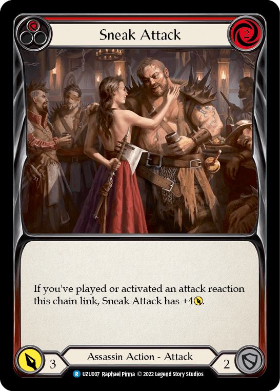 Sneak Attack (Red) [UZU007] (Outsiders Uzuri Blitz Deck) - La Boîte Mystère ( The Mystery Box)