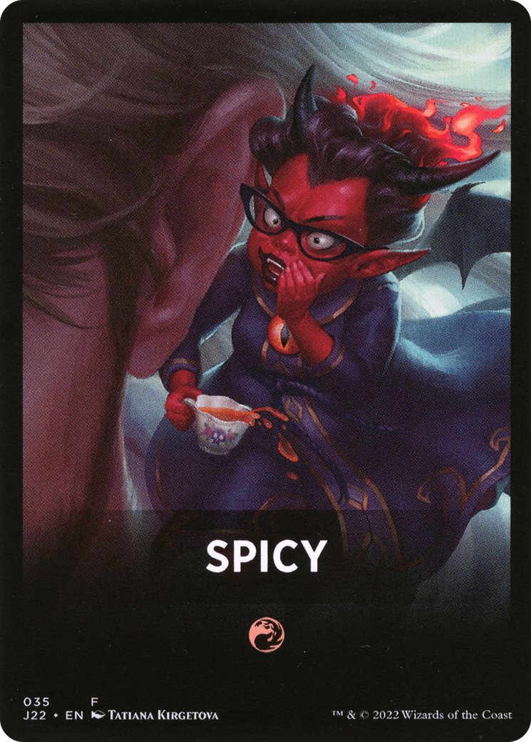 Spicy Theme Card [Jumpstart 2022 Front Cards] - La Boîte Mystère ( The Mystery Box)