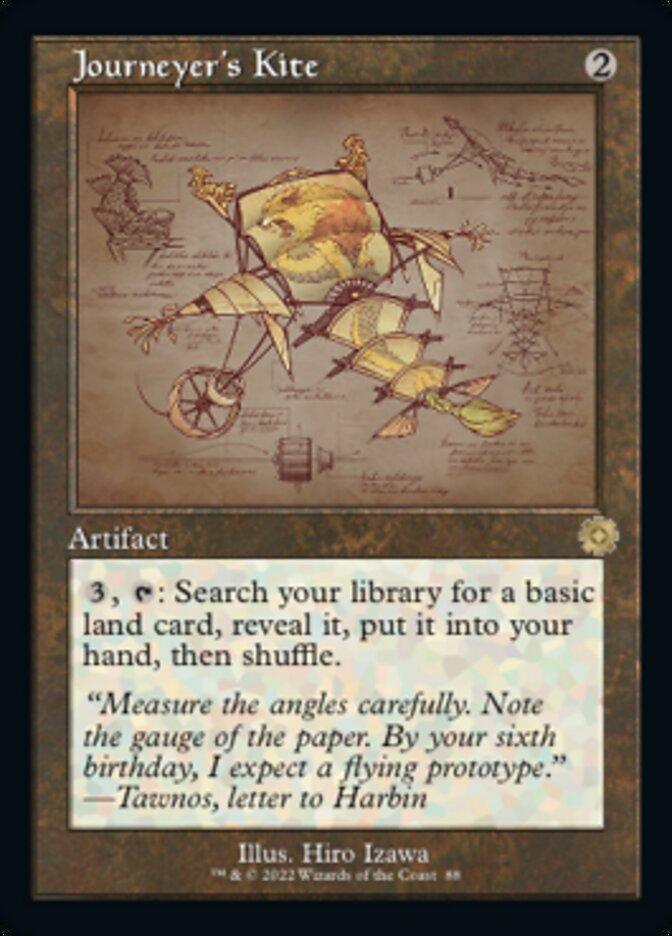 Journeyer's Kite (Retro Schematic) [The Brothers' War Retro Artifacts] - La Boîte Mystère ( The Mystery Box)