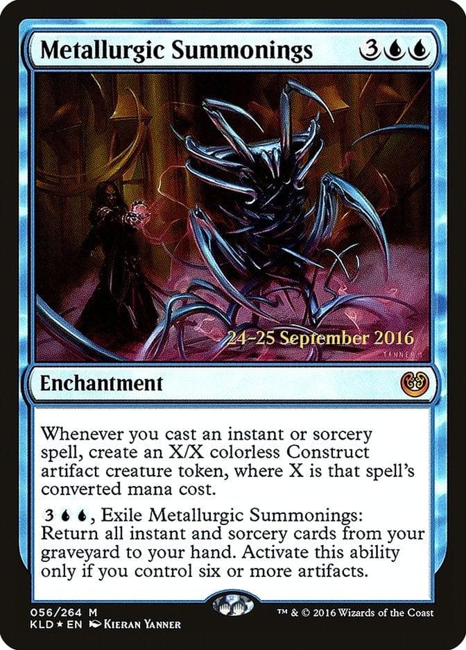 Metallurgic Summonings [Kaladesh Prerelease Promos] - La Boîte Mystère ( The Mystery Box)