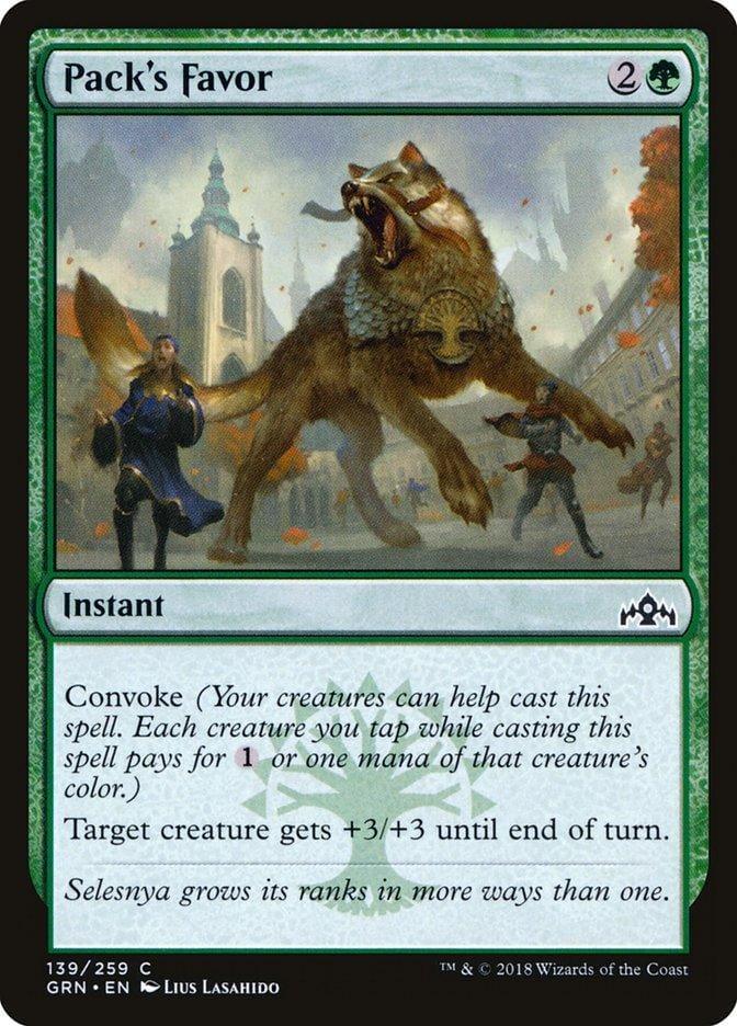 Pack's Favor [Guilds of Ravnica] - La Boîte Mystère ( The Mystery Box)