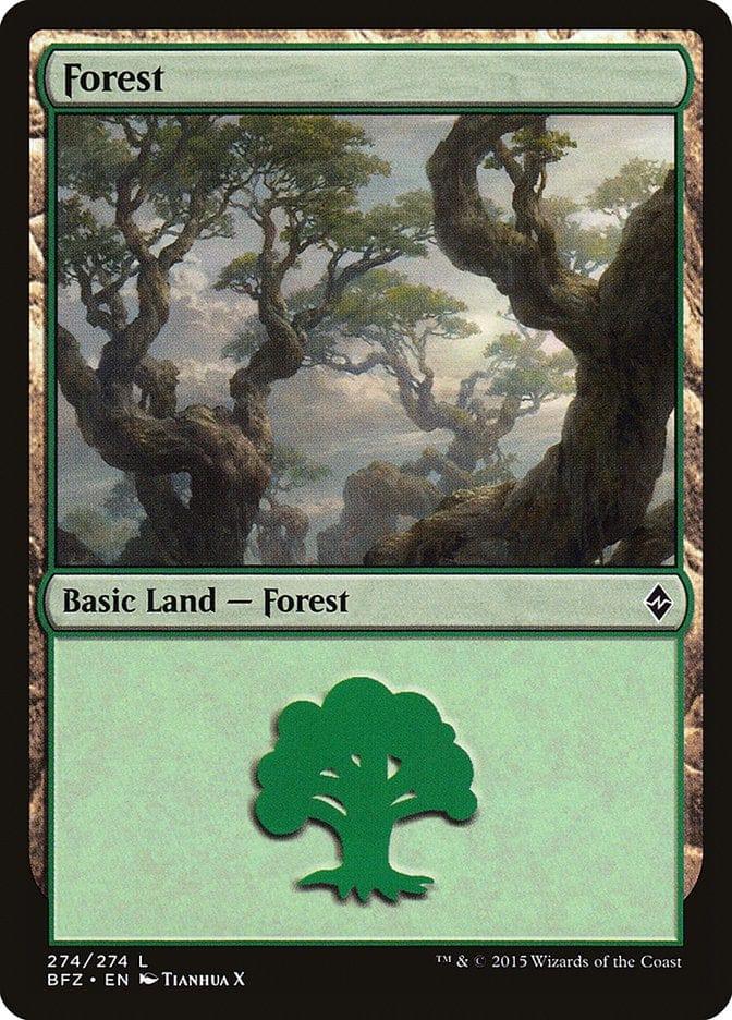 Forest (274a) [Battle for Zendikar] - La Boîte Mystère ( The Mystery Box)
