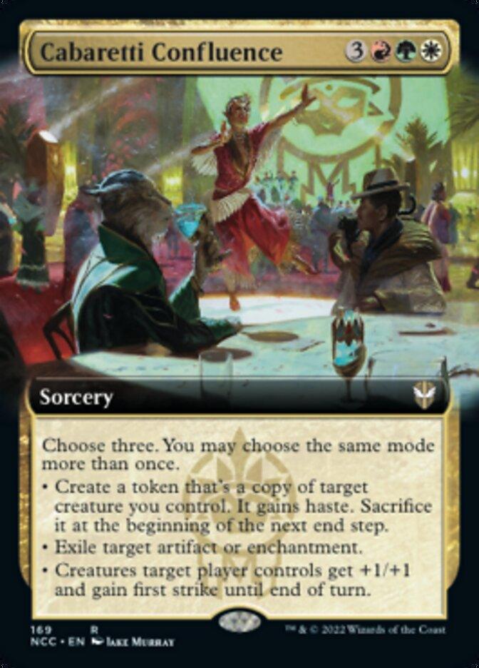 Cabaretti Confluence (Extended Art) [Streets of New Capenna Commander] - La Boîte Mystère ( The Mystery Box)