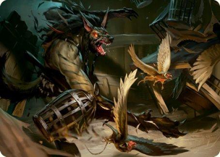 Wing Shredder Art Card [Innistrad: Midnight Hunt Art Series] - La Boîte Mystère ( The Mystery Box)