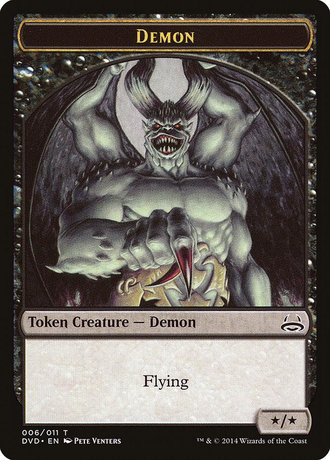Demon Token (Divine vs. Demonic) [Duel Decks Anthology Tokens] - La Boîte Mystère ( The Mystery Box)