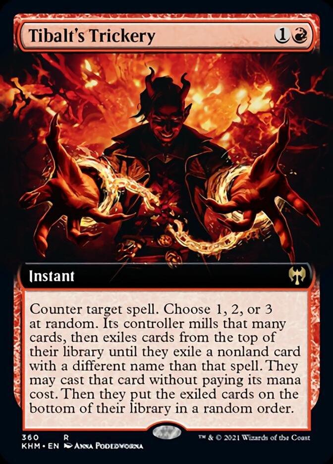 Tibalt's Trickery (Extended Art) [Kaldheim] - La Boîte Mystère ( The Mystery Box)