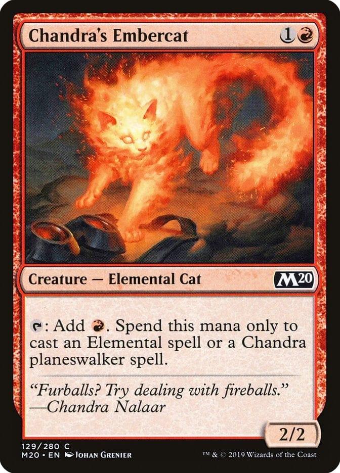 Chandra's Embercat [Core Set 2020] - La Boîte Mystère ( The Mystery Box)