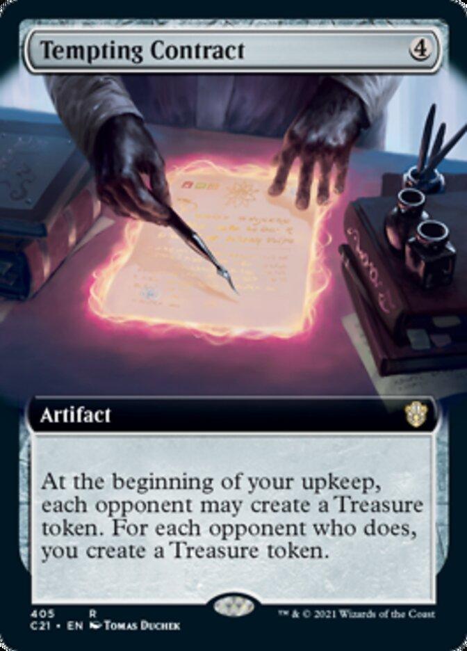 Tempting Contract (Extended) [Commander 2021] - La Boîte Mystère ( The Mystery Box)