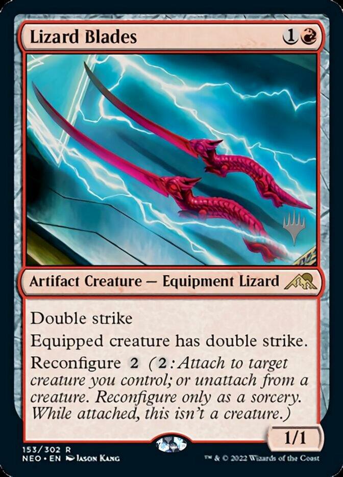 Lizard Blades (Promo Pack) [Kamigawa: Neon Dynasty Promos] - La Boîte Mystère ( The Mystery Box)