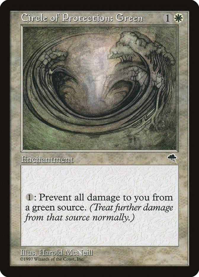 Circle of Protection: Green [Tempest] - La Boîte Mystère ( The Mystery Box)