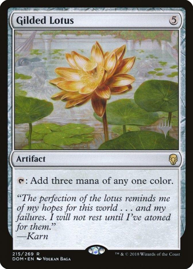 Gilded Lotus (Promo Pack) [Dominaria Promos] - La Boîte Mystère ( The Mystery Box)