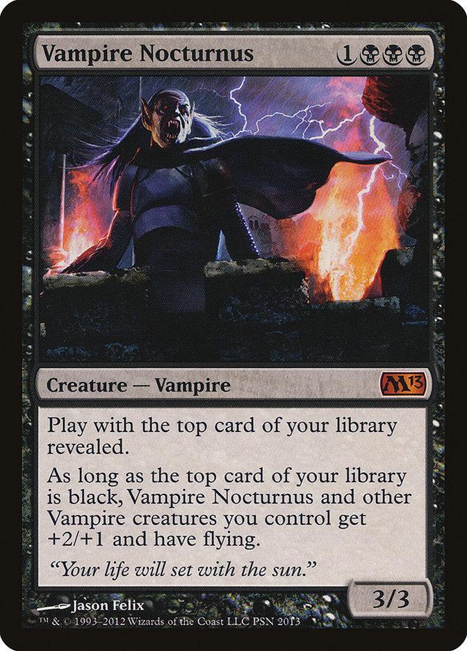 Vampire Nocturnus (Duels of the Planeswalkers Promos) [Duels of the Planeswalkers Promos 2012] - La Boîte Mystère ( The Mystery Box)