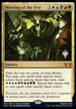 Meeting of the Five (Promo Pack) [Streets of New Capenna Promos] - La Boîte Mystère ( The Mystery Box)