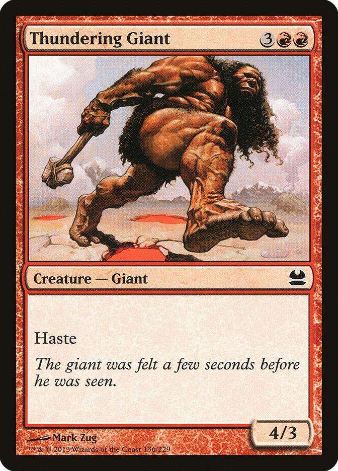 Thundering Giant [Modern Masters] - La Boîte Mystère ( The Mystery Box)