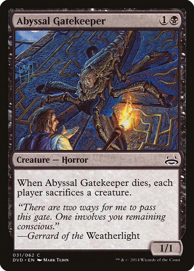 Abyssal Gatekeeper (Divine vs. Demonic) [Duel Decks Anthology] - La Boîte Mystère ( The Mystery Box)