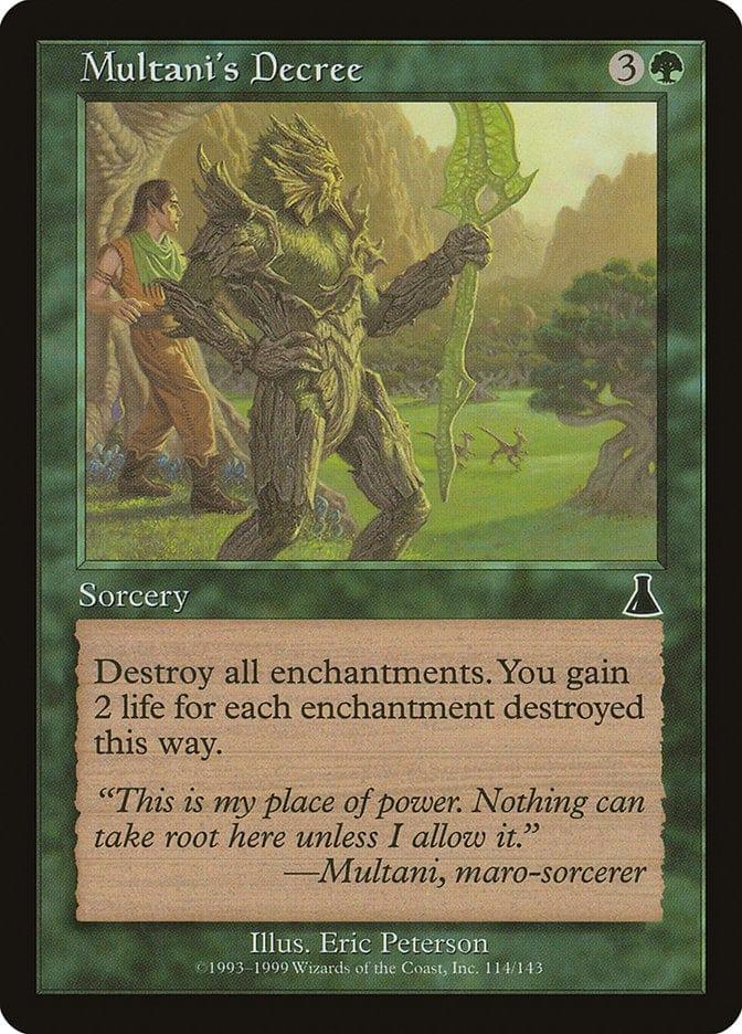 Multani's Decree [Urza's Destiny] - La Boîte Mystère ( The Mystery Box)