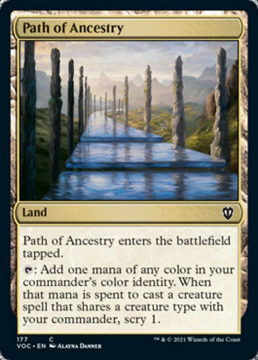 Path of Ancestry [Innistrad: Crimson Vow Commander] - La Boîte Mystère ( The Mystery Box)