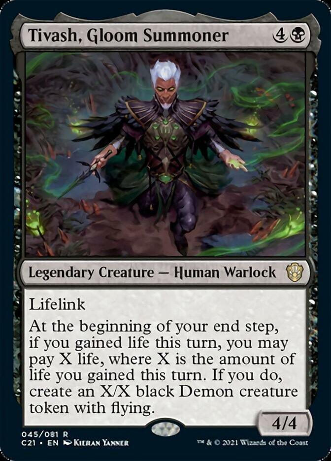 Tivash, Gloom Summoner [Commander 2021] - La Boîte Mystère ( The Mystery Box)