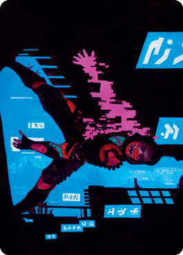 Return to Action Art Card [Kamigawa: Neon Dynasty Art Series] - La Boîte Mystère ( The Mystery Box)