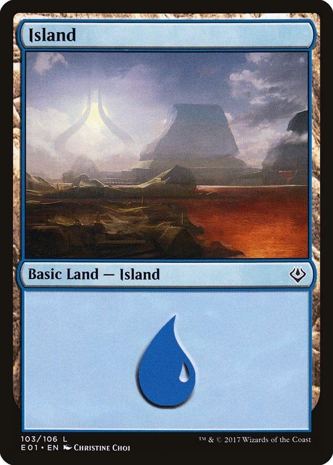 Island (103) [Archenemy: Nicol Bolas] - La Boîte Mystère ( The Mystery Box)
