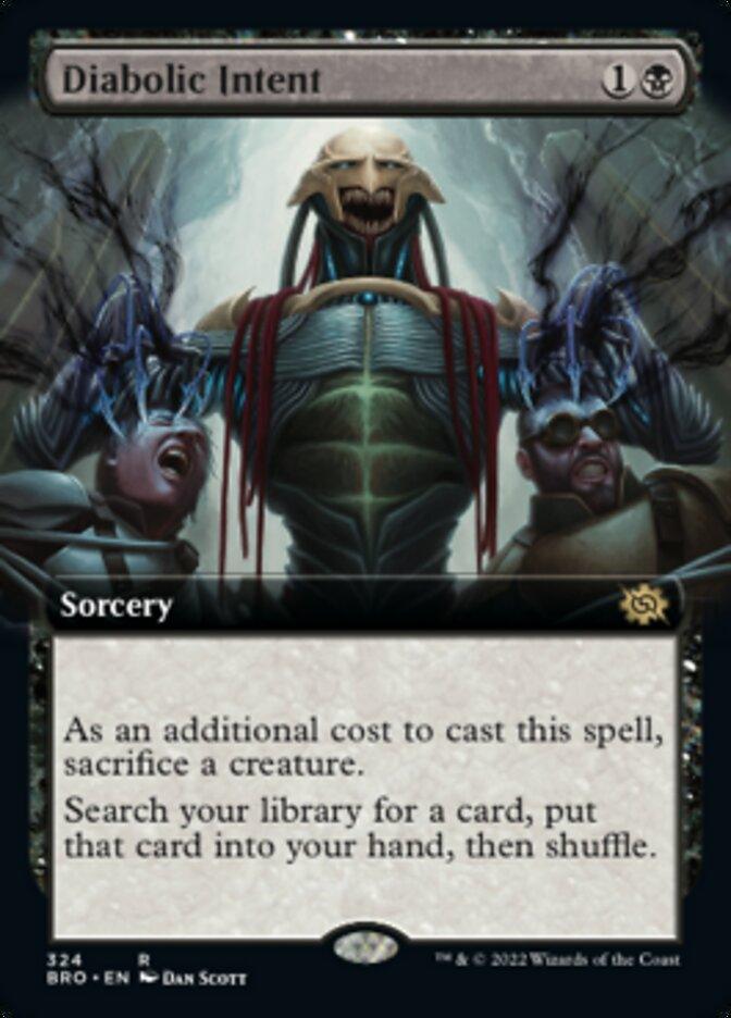 Diabolic Intent (Extended Art) [The Brothers' War] - La Boîte Mystère ( The Mystery Box)