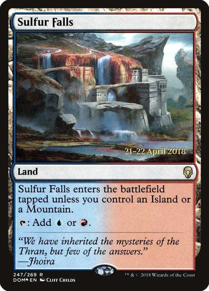 Sulfur Falls [Dominaria Prerelease Promos] - La Boîte Mystère ( The Mystery Box)