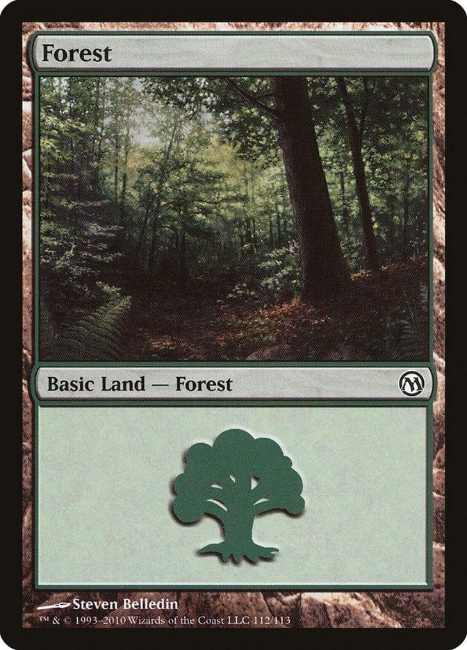 Forest (112) [Duels of the Planeswalkers] - La Boîte Mystère ( The Mystery Box)
