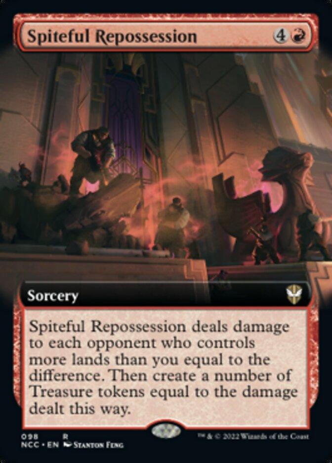 Spiteful Repossession (Extended Art) [Streets of New Capenna Commander] - La Boîte Mystère ( The Mystery Box)