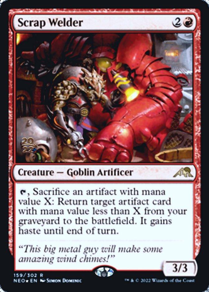 Scrap Welder [Kamigawa: Neon Dynasty Prerelease Promos] - La Boîte Mystère ( The Mystery Box)