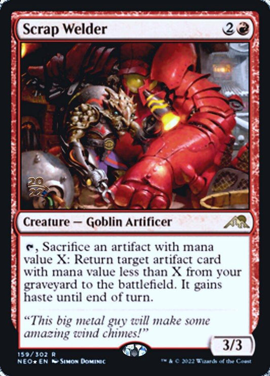 Scrap Welder [Kamigawa: Neon Dynasty Prerelease Promos] - La Boîte Mystère ( The Mystery Box)