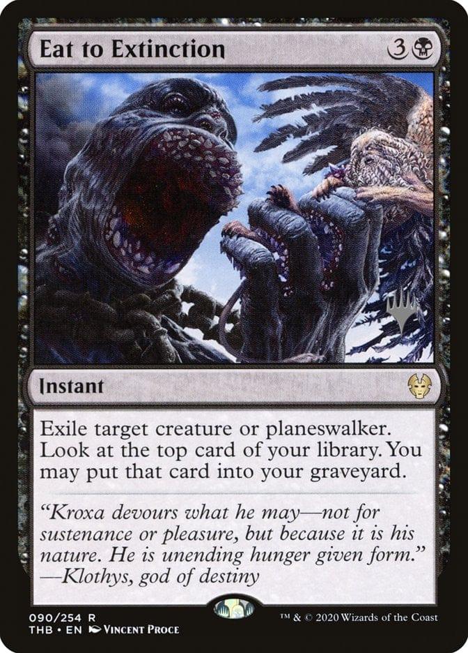Eat to Extinction (Promo Pack) [Theros Beyond Death Promos] - La Boîte Mystère ( The Mystery Box)