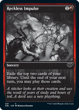 Reckless Impulse [Innistrad: Double Feature] - La Boîte Mystère ( The Mystery Box)